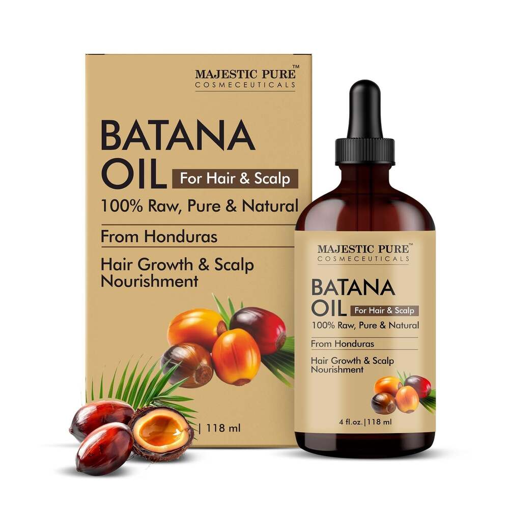 Majestic Pure‎ Batana Oil for Hair & Scalp, 4 fl oz